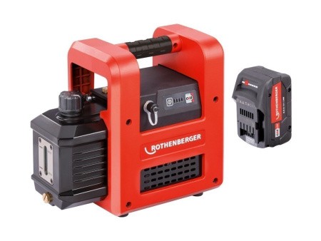 Аккумуляторный двухступенчатый вакуумный насос ROAIRVAC R32 Аккумуляторный двухступенчатый вакуумный насос ROAIRVAC R32