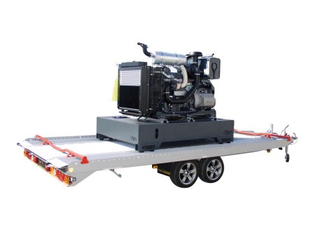 Установка сверхвысокого давления base jet 125 1000 -66-0-d, на прицепе