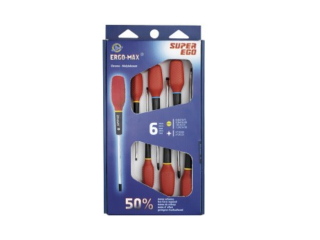 Набор отверток ERGO MAX 6 шт РН Набор отверток ERGO MAX 6 шт РН